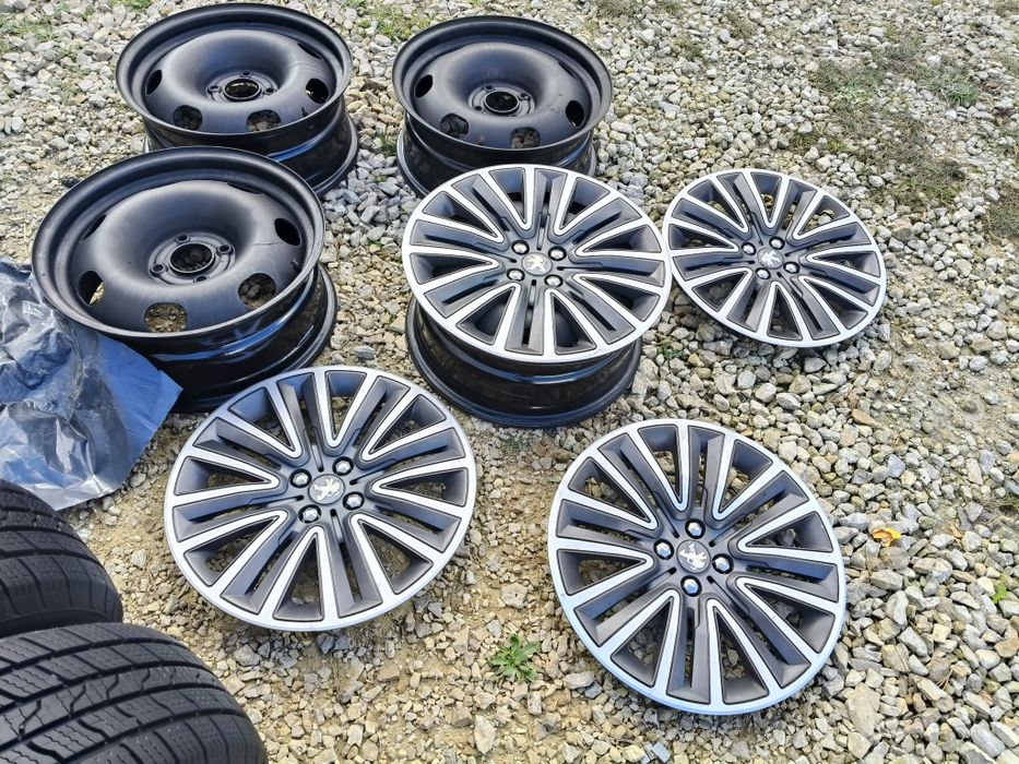 Felgi stalowe 16" 4x108 PEUGEOT 3008 .5008 CITROEN C5 C4 DS4 DS5