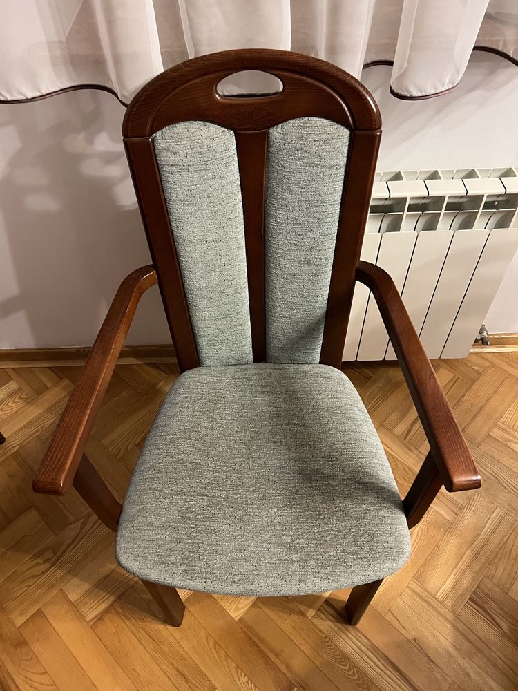 Krzesła do jadalni 10 krzeseł tapicerowane z oparciami komplet