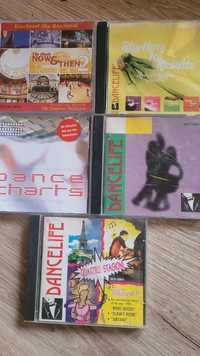 Zestaw 5 CD z muzyką taneczną