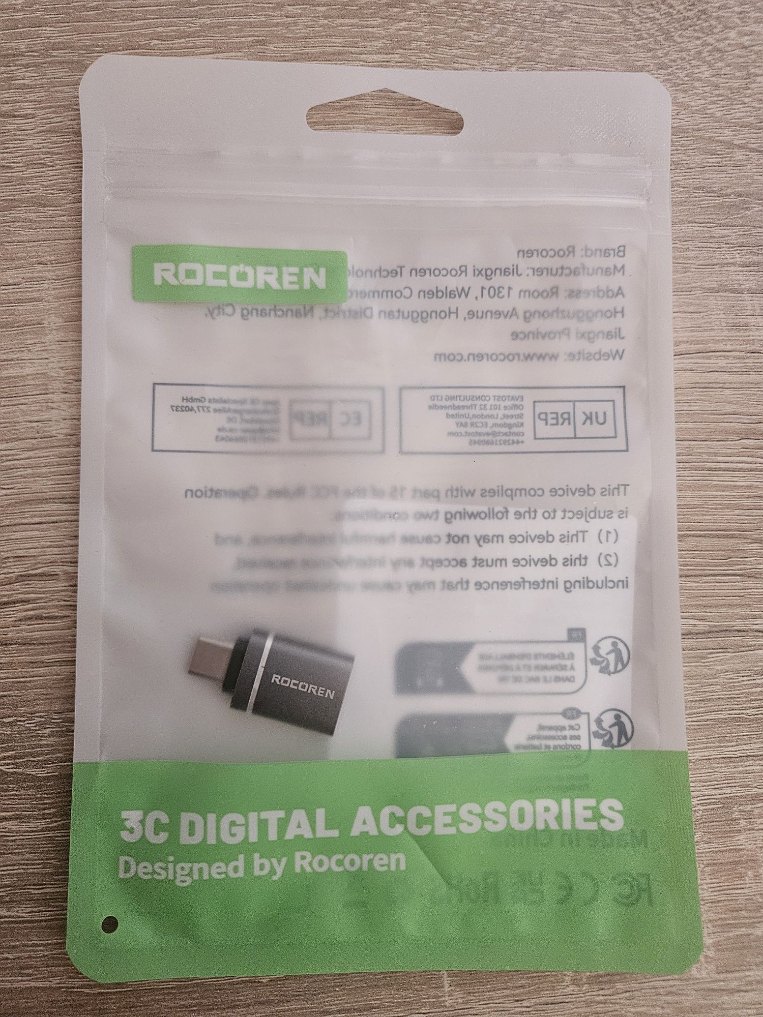 Adapter OTG Rocoren USB-C na USB-A !