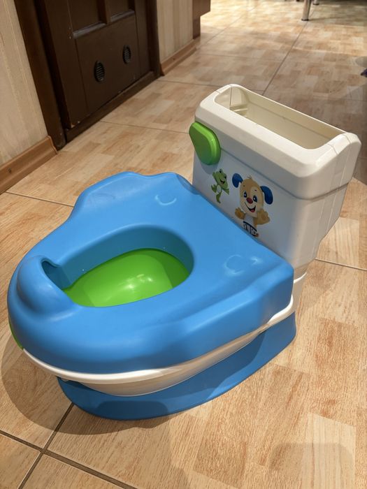 Fisher price музичний горщик унітаз