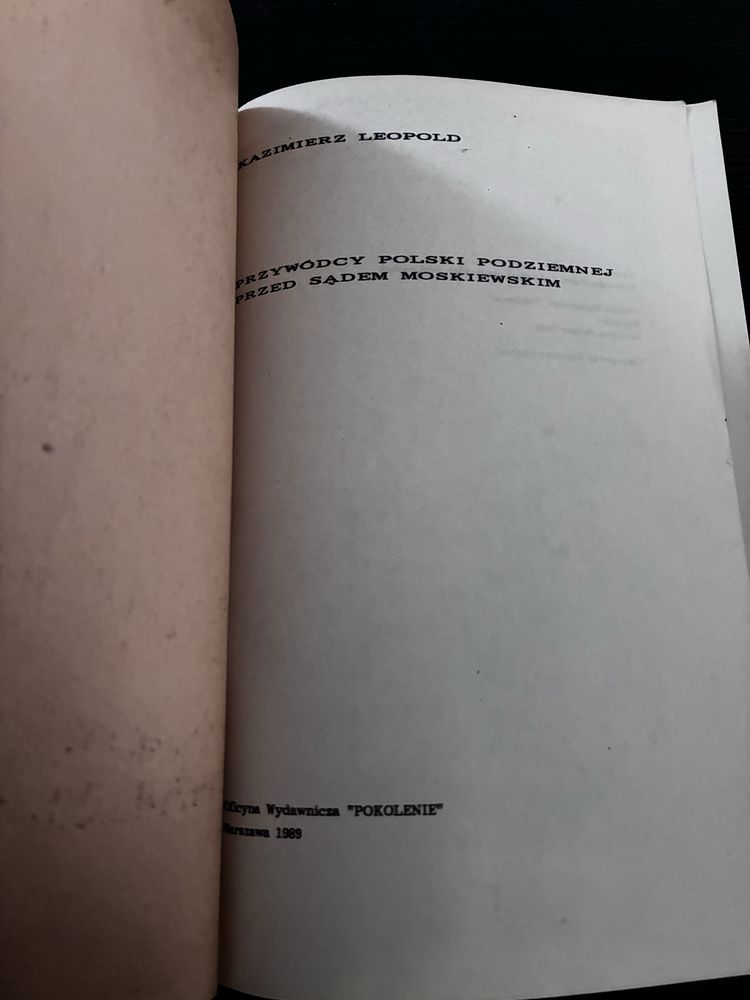Kazimierz Leopold - przywódcy Polski podziemnej