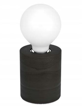 Lampka Stołowa Biurkowa Nocna Drewniana Eglo Turialdo 900334 Opis