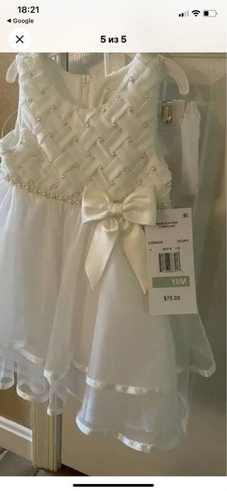 Платье на девочку 3-4 года