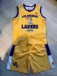Strój sportowy do koszykówki SPACE JAM Lakers 120-130cm