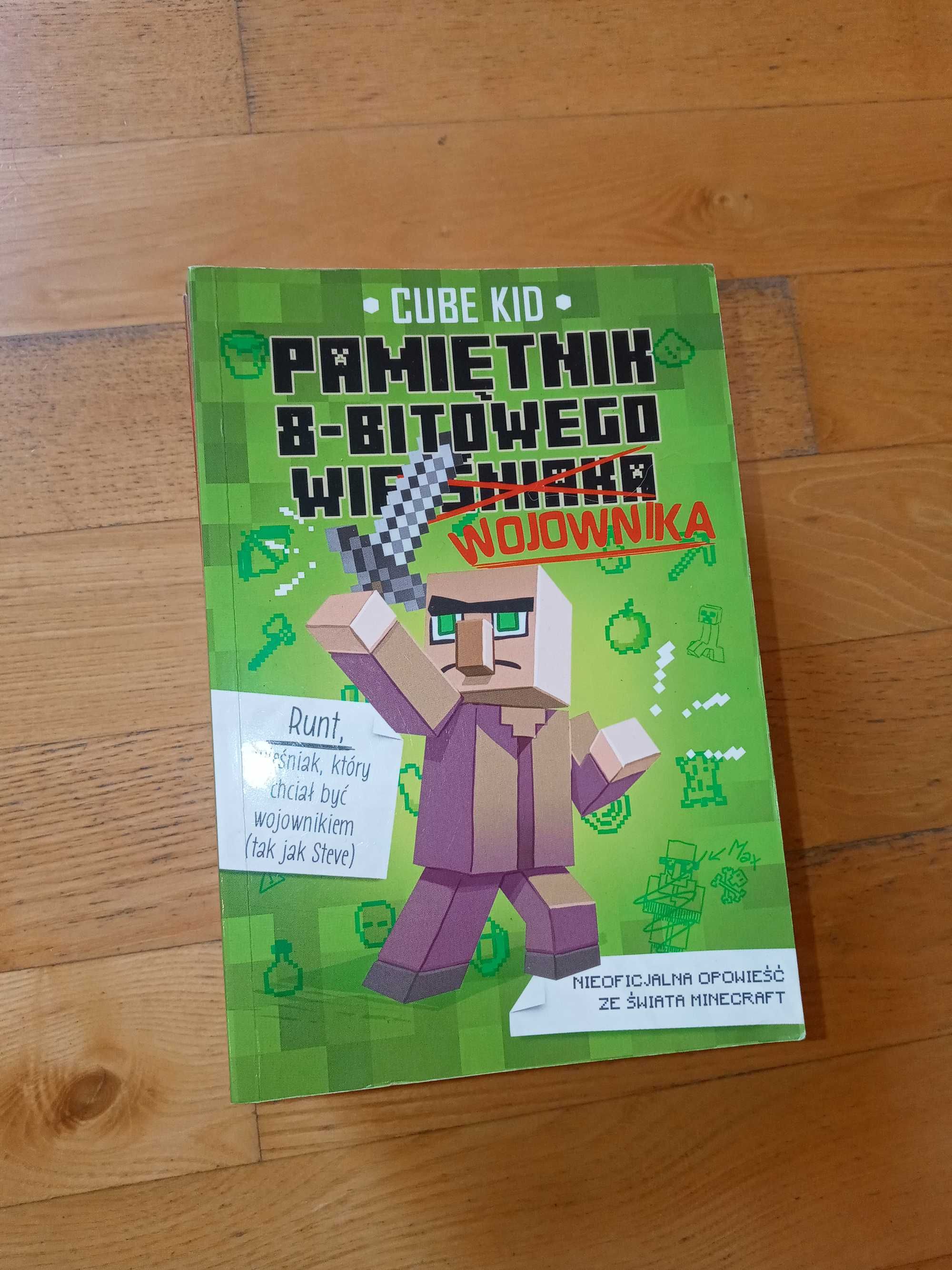 Zestaw 4 książek z serii "Pamiętnik 8 bitowego wojownika"