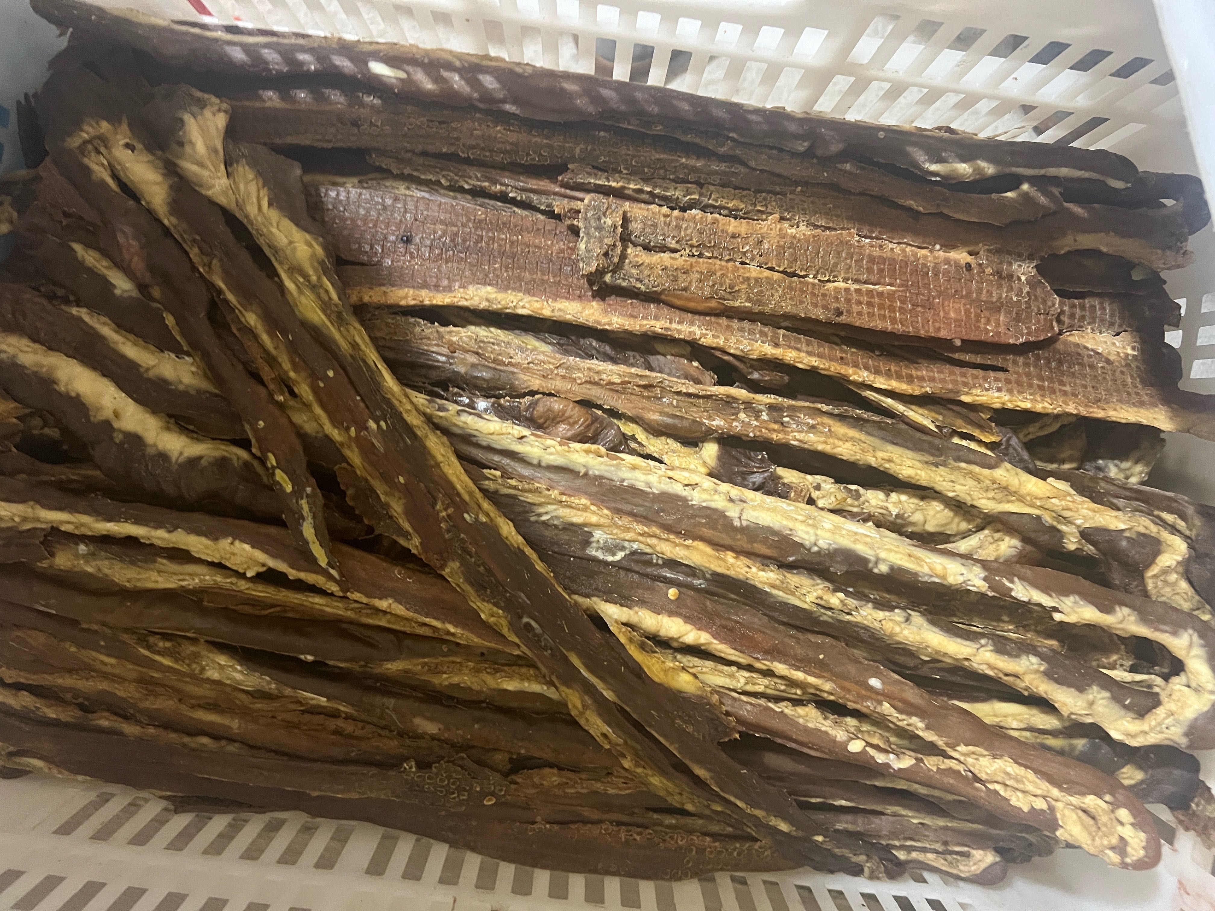 сушені собачі смаколики (рубець, легені, вимя, пеніс)