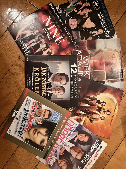 Zestaw płyt DVD z filmami