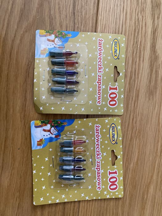 Żaróweczki zapasowe choinkowe Bulinex do lampek 100L