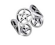Pierścionek pentagram dollskill goth punk killstar witch s925