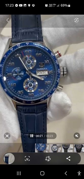 Zegarek Tag hauer carrera coliber  16/aut Mechanizm