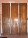 Oportunidade! Portas de roupeiro de madeira maciça  20€ cada.