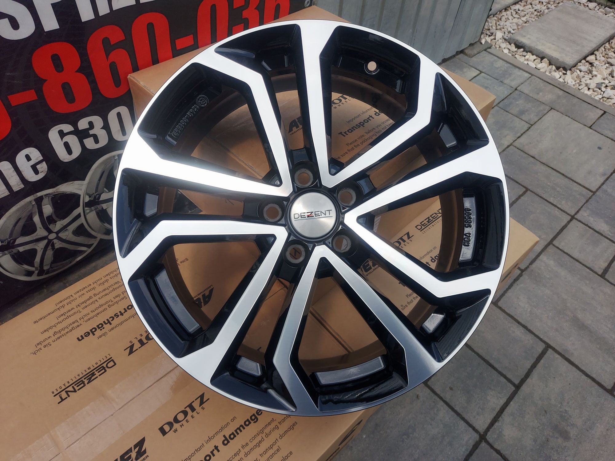 NOWE Alufelgi 18" 5x108 Ford Volvo