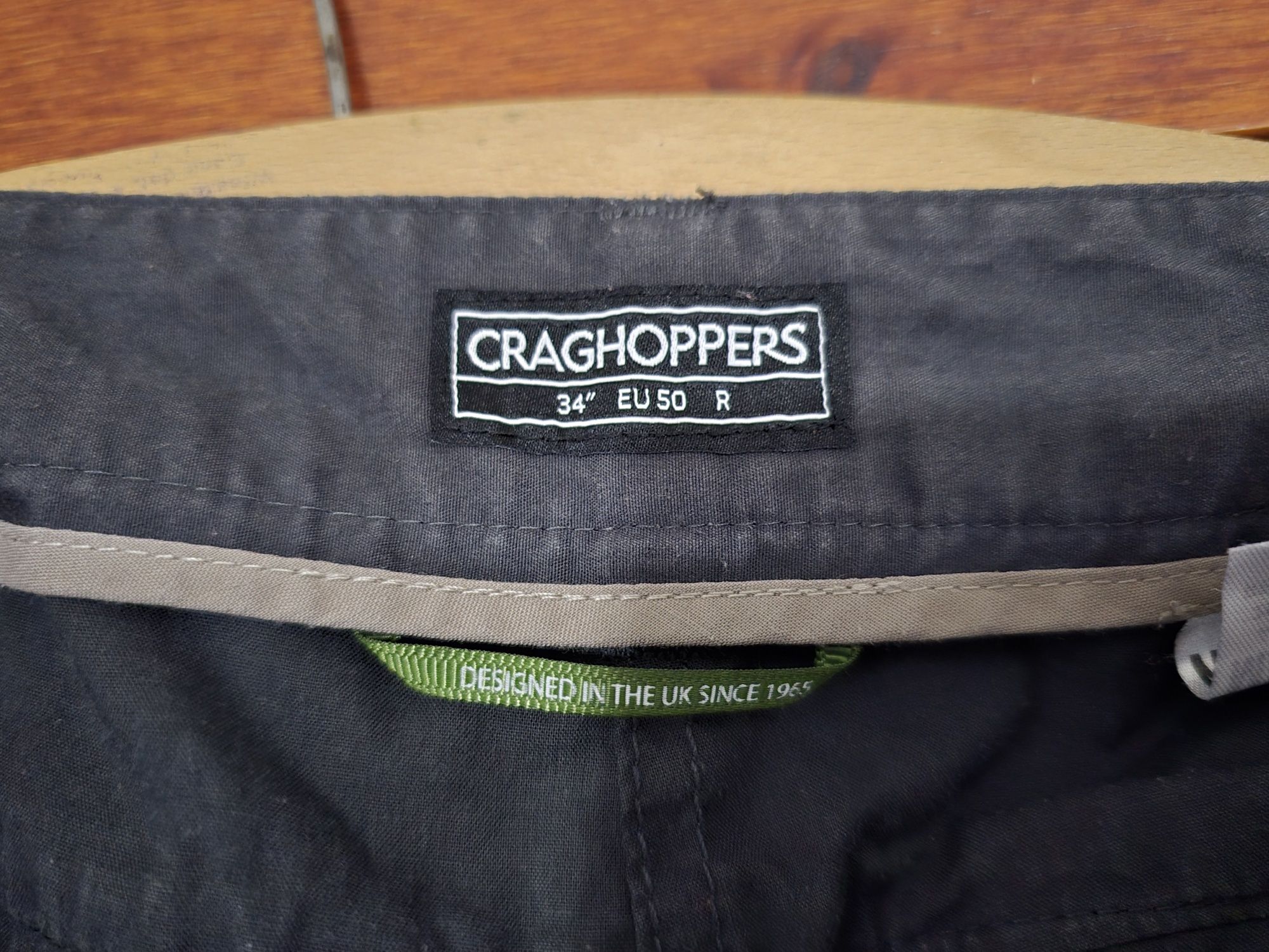 CRAGHOPPERS super spodnie outodoor taktyczne trekkingowe L XL