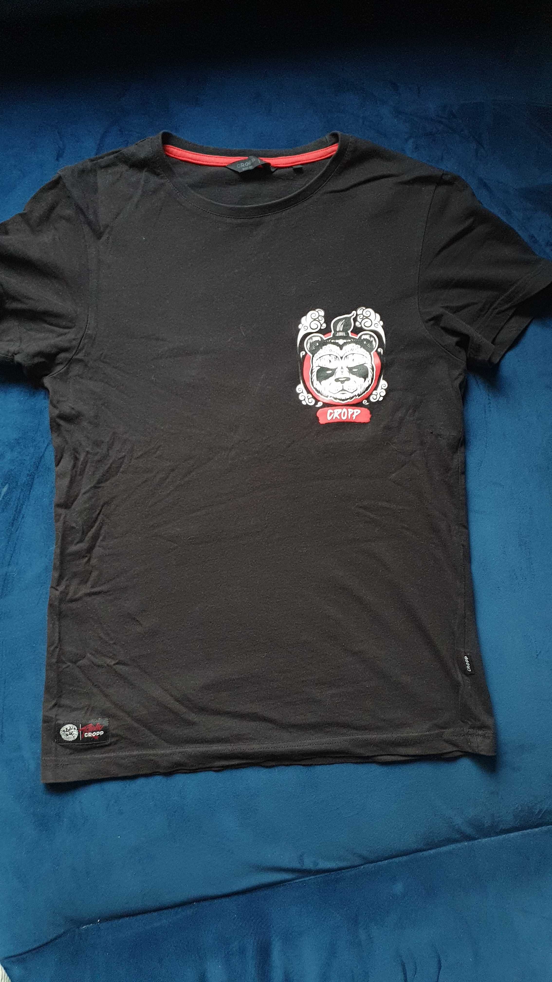 Koszulka panda Cropp rozmiar xs stan bdb