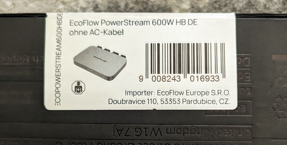 Мережевий сонячний інвертор (on-grid) EcoFlow PowerStream Microinverte
