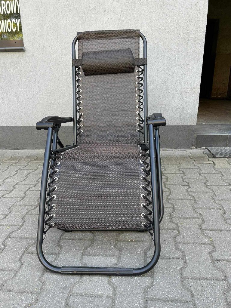Leżaki ogrodowe brąz