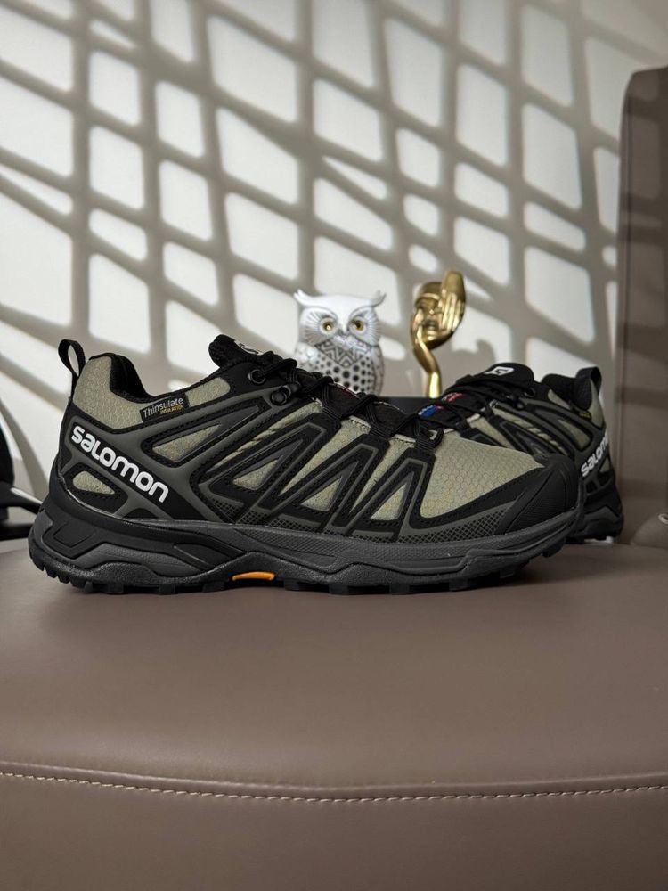 Чоловічі кросівки Salomon Speed Cross Pro GTX Thinsulate Black Khaki
