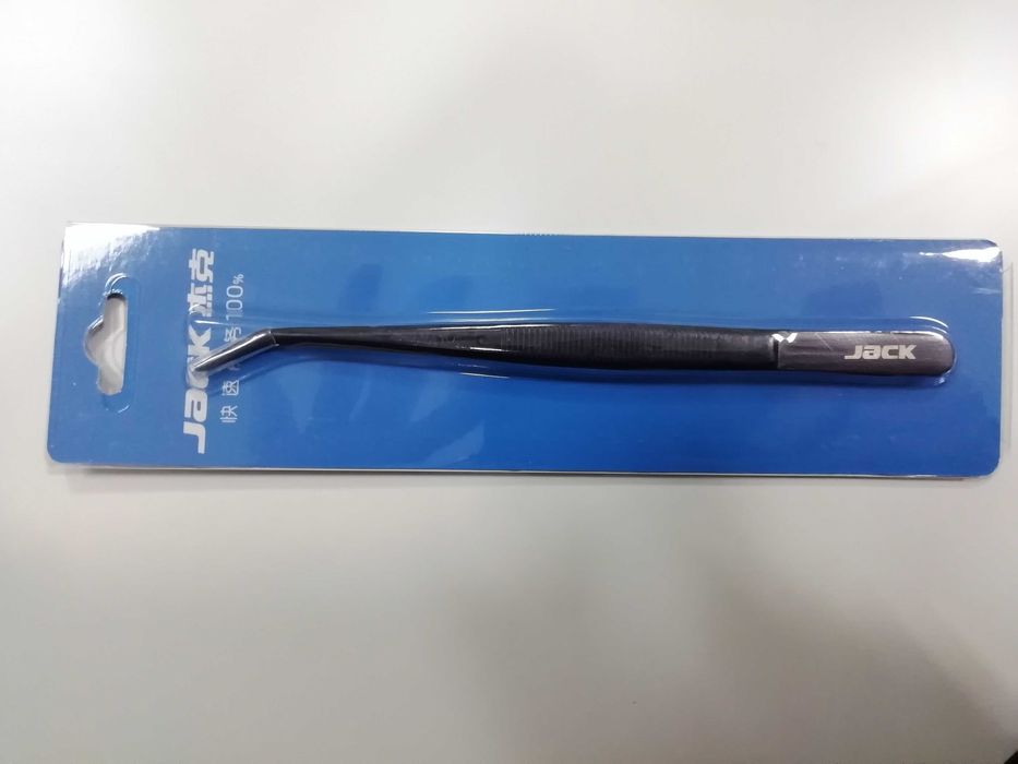 Pinça curva para máquina de costura