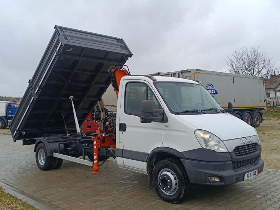 Iveco Daily 50c15 60c17 65c18 70c17 72c18 | DMC 3.5T/7T | HDS  Wywrot Trzystronny, Hydraulika