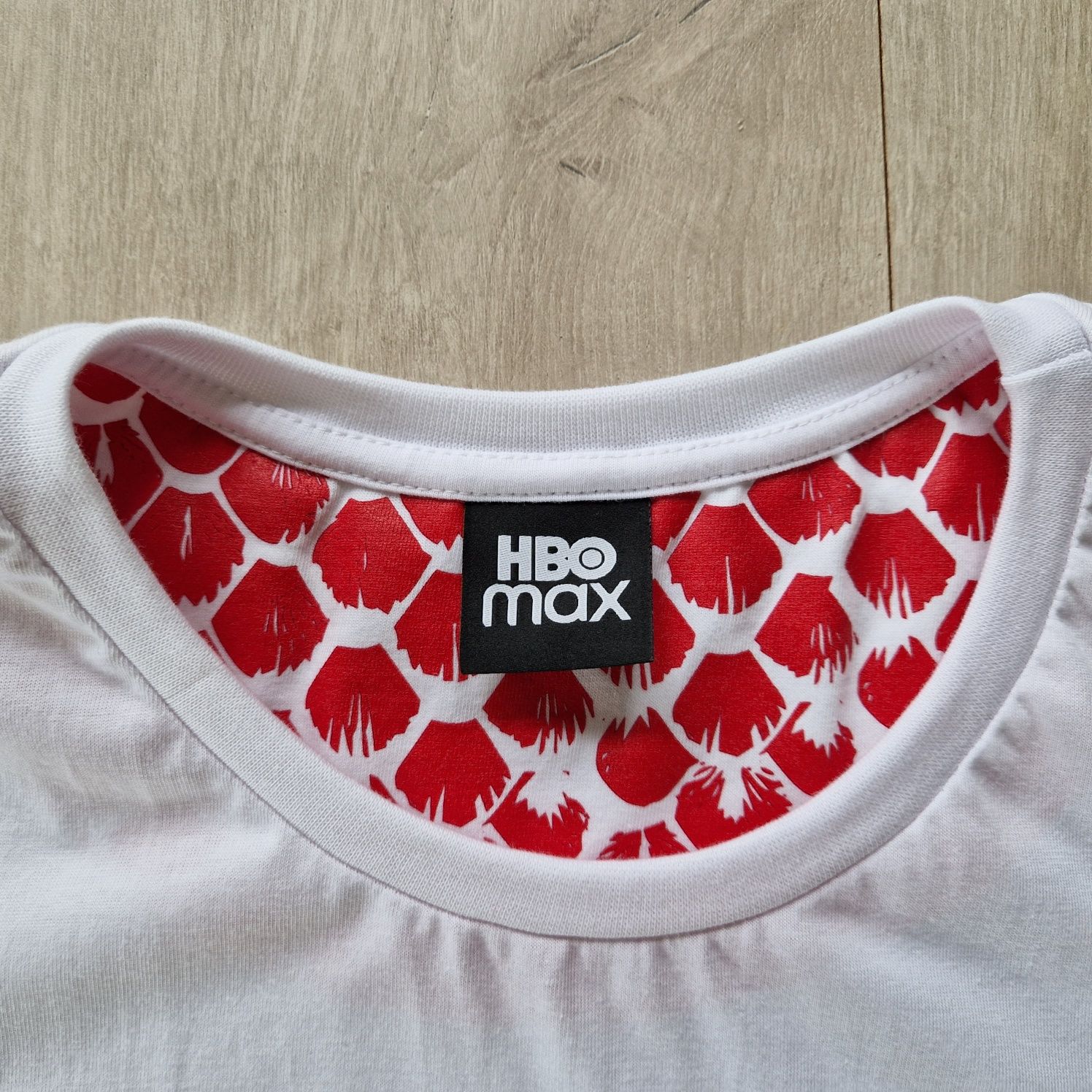Nowa biała Koszulka, T-shirt L/XL męski Ród Smoka HBO