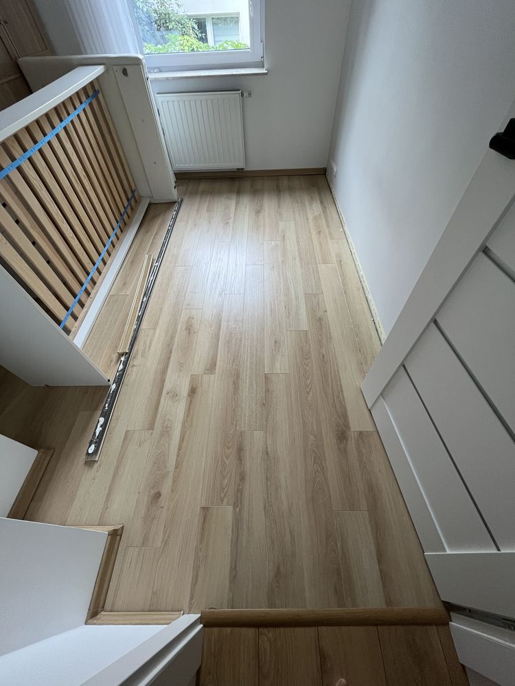 Panel podłogowy dąb jasny całpść 10m2+ listwy gratis okazja!