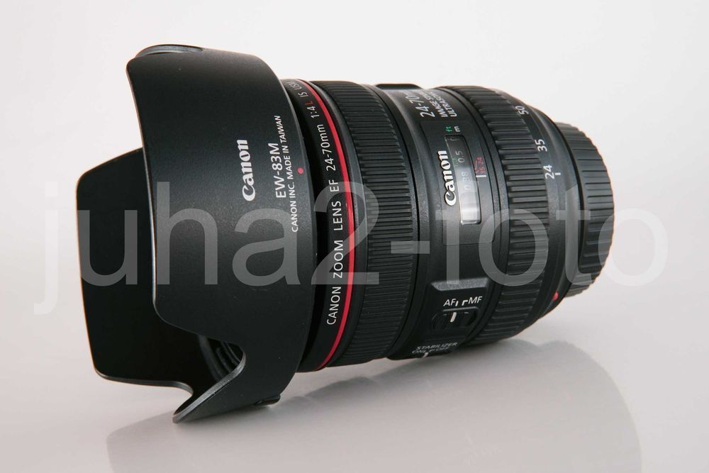 Canon EF 24-70 f/4L IS USM, stan bdb., filtr UV