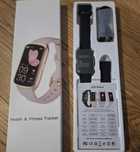 Amzhero D26 czarny smartwatch smartband fitness tracker