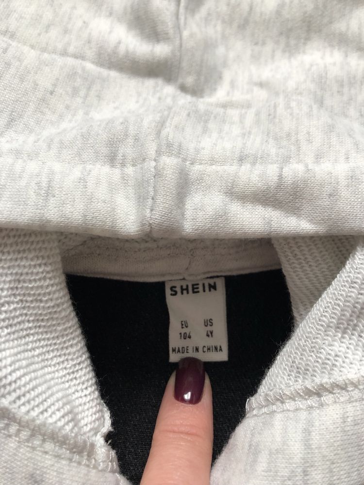 Джинсова куртка shein 98-104