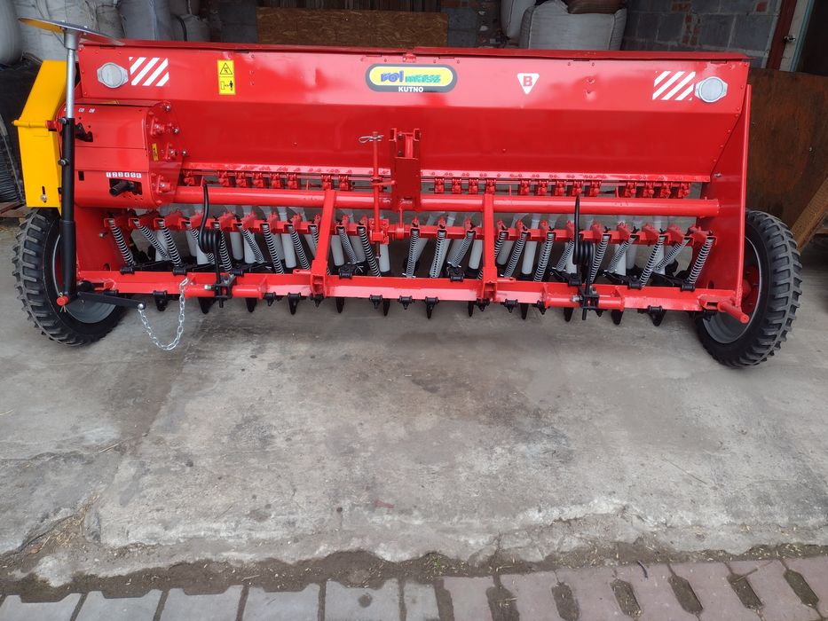 Siewnik Poznaniak  2.7m po remoncie docisk sprężynowy