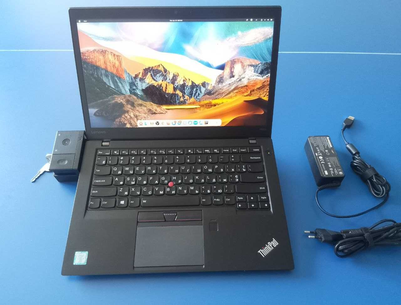 Ноутбук Lenovo ThinkPad T460s/i7-6600U/20GB DDR4/SSD 512GB М2