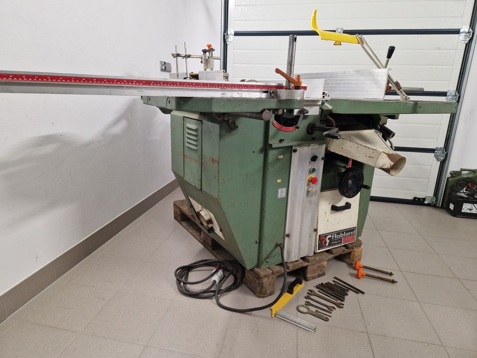 Wieloczynnościowa Wyrówniarka Grubościówka Piła Frezarka Wiertarka