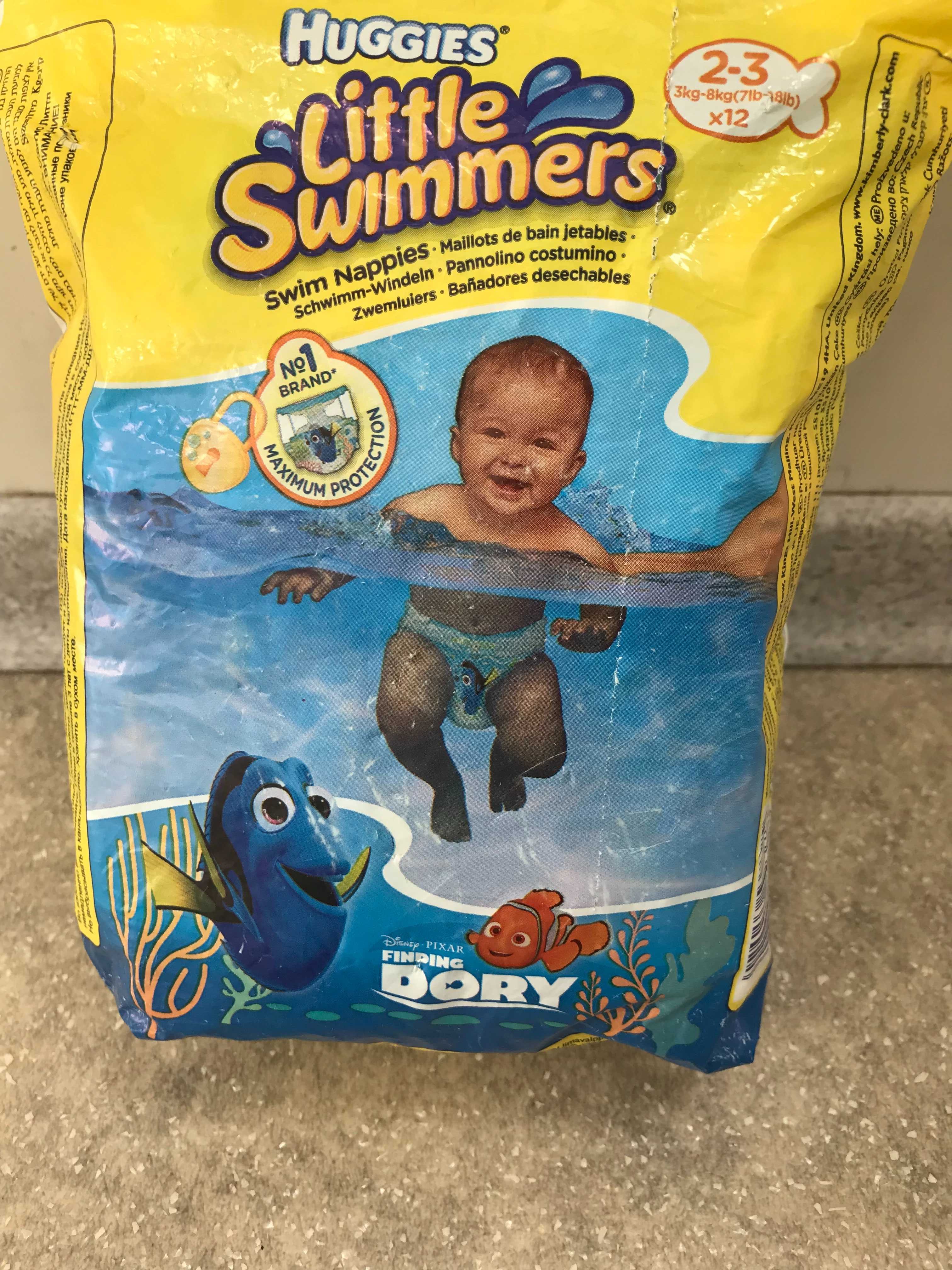 Трусики подгузники для плавания Huggies, размер 2-3.