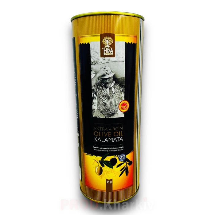 Оливковое масло Oil Extra Vergine (Дедушка) 1л жб - Kalamata