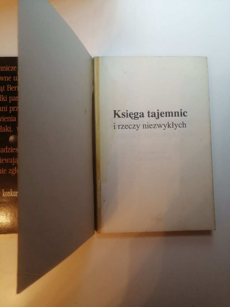 Księga rzeczy dziwnych, Księga tajemnic i rzeczy niezwykłych, Zestaw