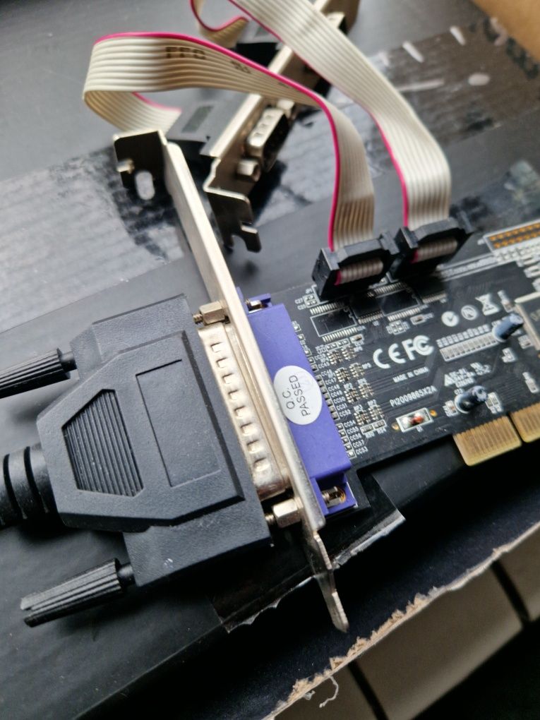 Kontroler 2x COM RS-232 / LPT MOSCHIP Manhattan na PCI