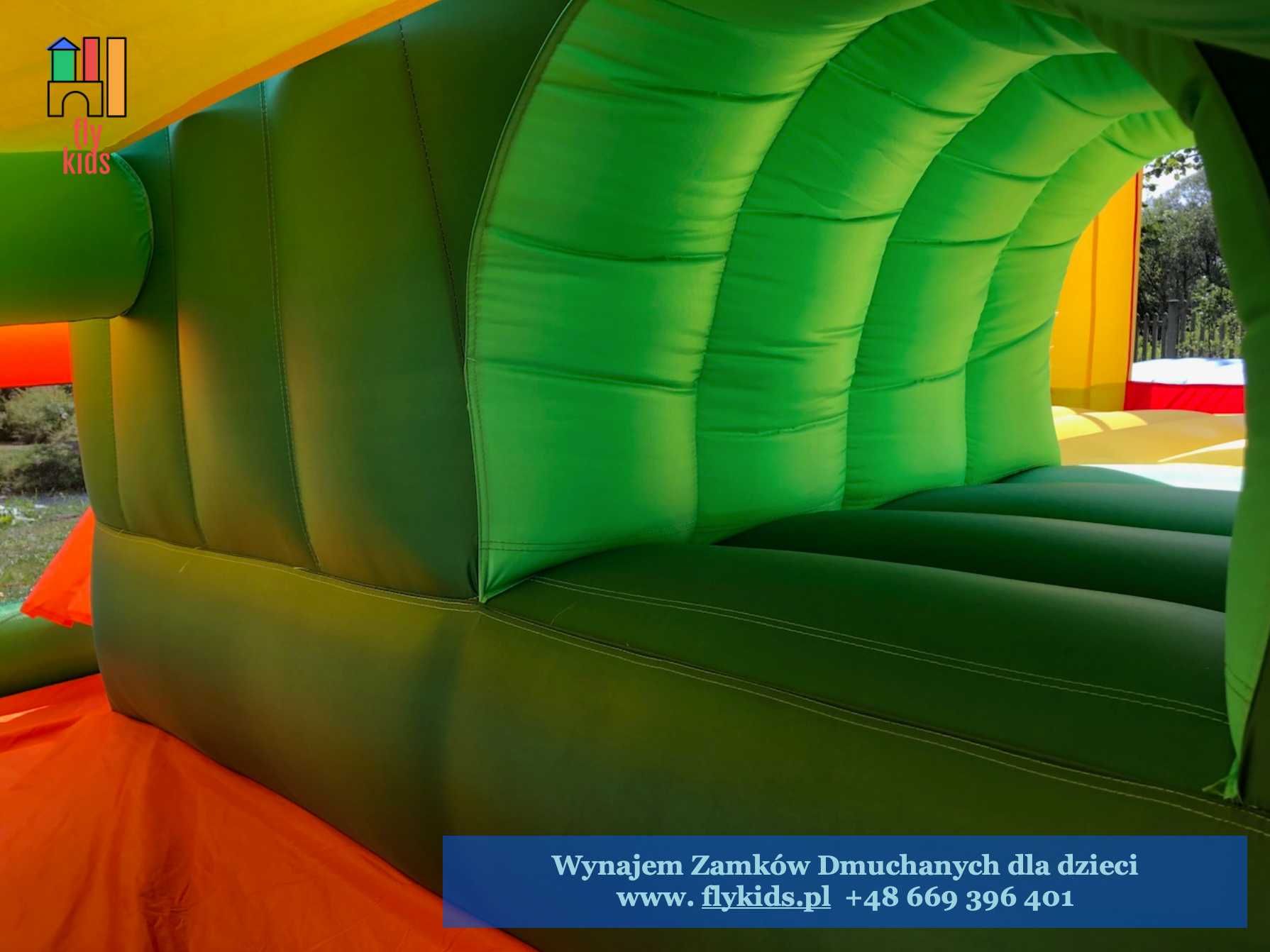 Zjeżdżalnia, dmuchany ZAMEK Dmuchaniec Kinder Party, Komunia Urodziny