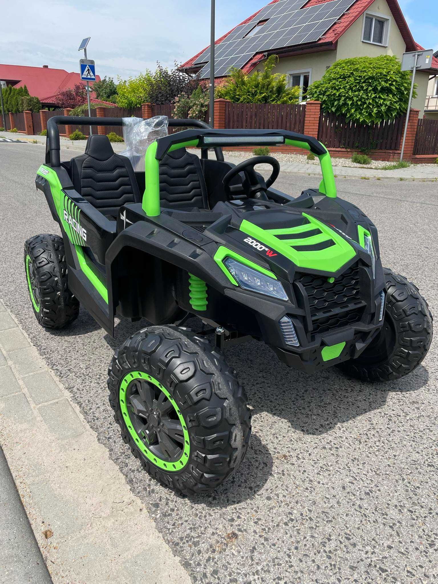 Dwuosobowy samochód Buggy Auto na akumulator dla 2 dzieci 4X4 24V 800W