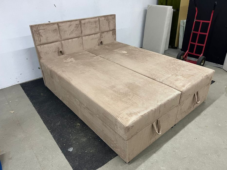 Łóżko kontynentalne 160x200 od ręki Czyszczenie magazynu