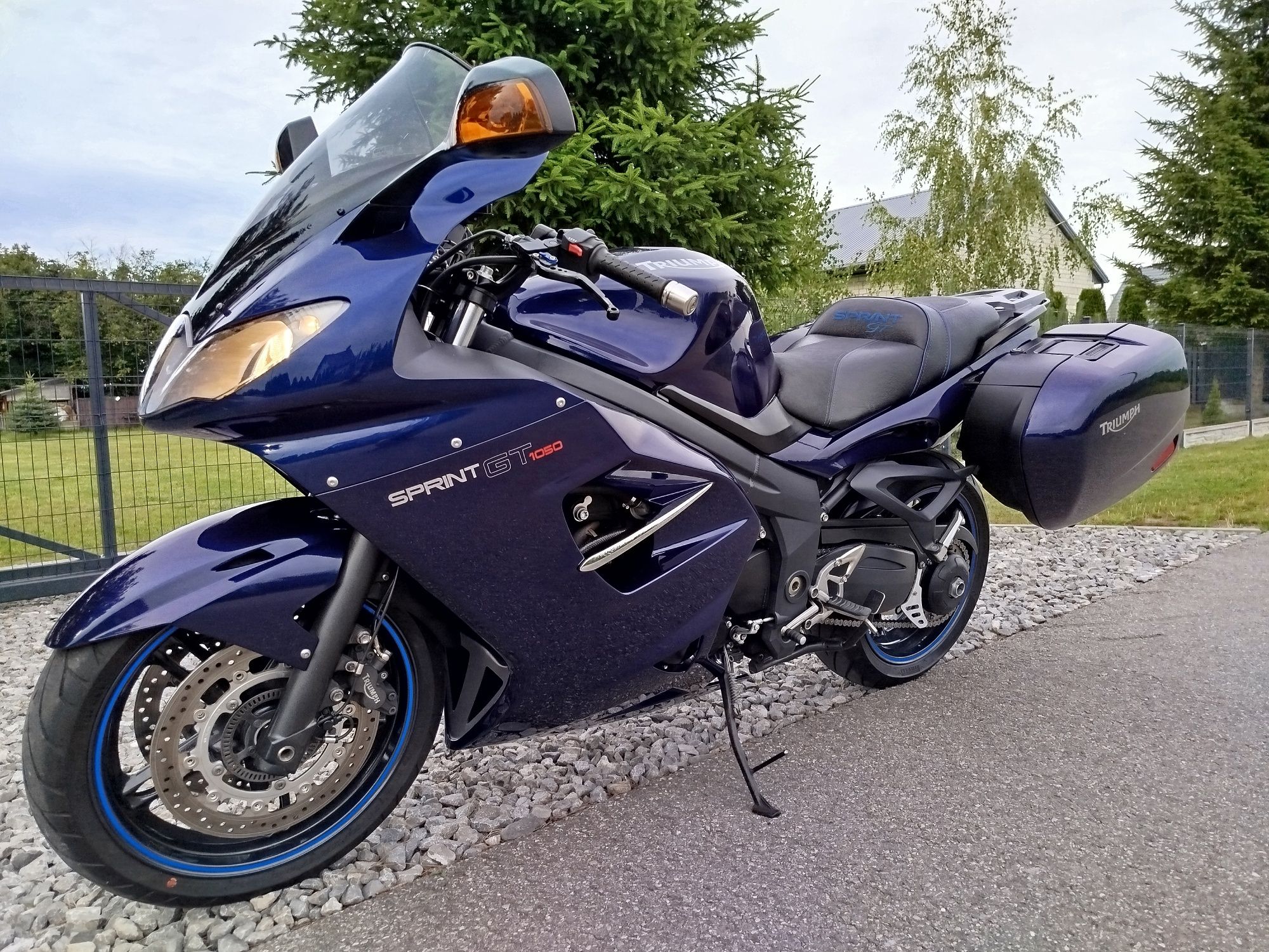 Triumph Sprint GT 1050 ABS kufry