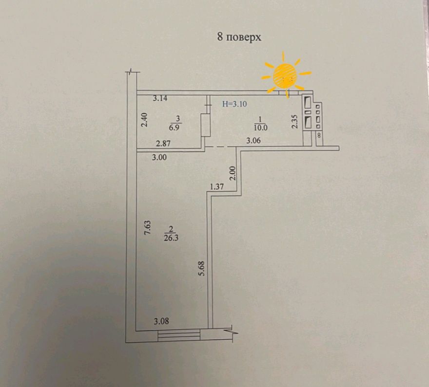 Продам 1 к.кв.ЖК Триумф, пр.Науки, м.23 Августа, Павлово поле, Центр
