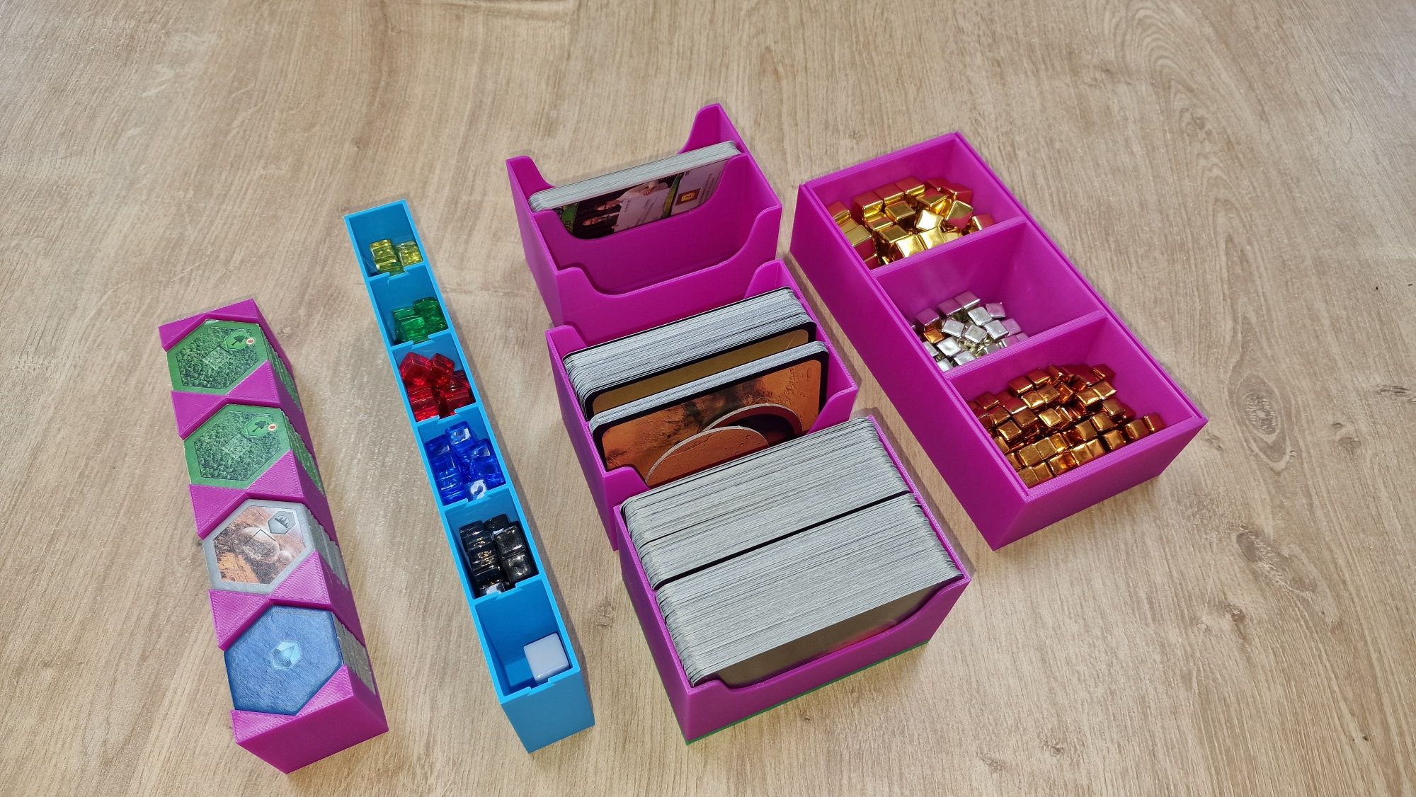 Organizer do gry Terraformacja Marsa gra planszowa zestaw