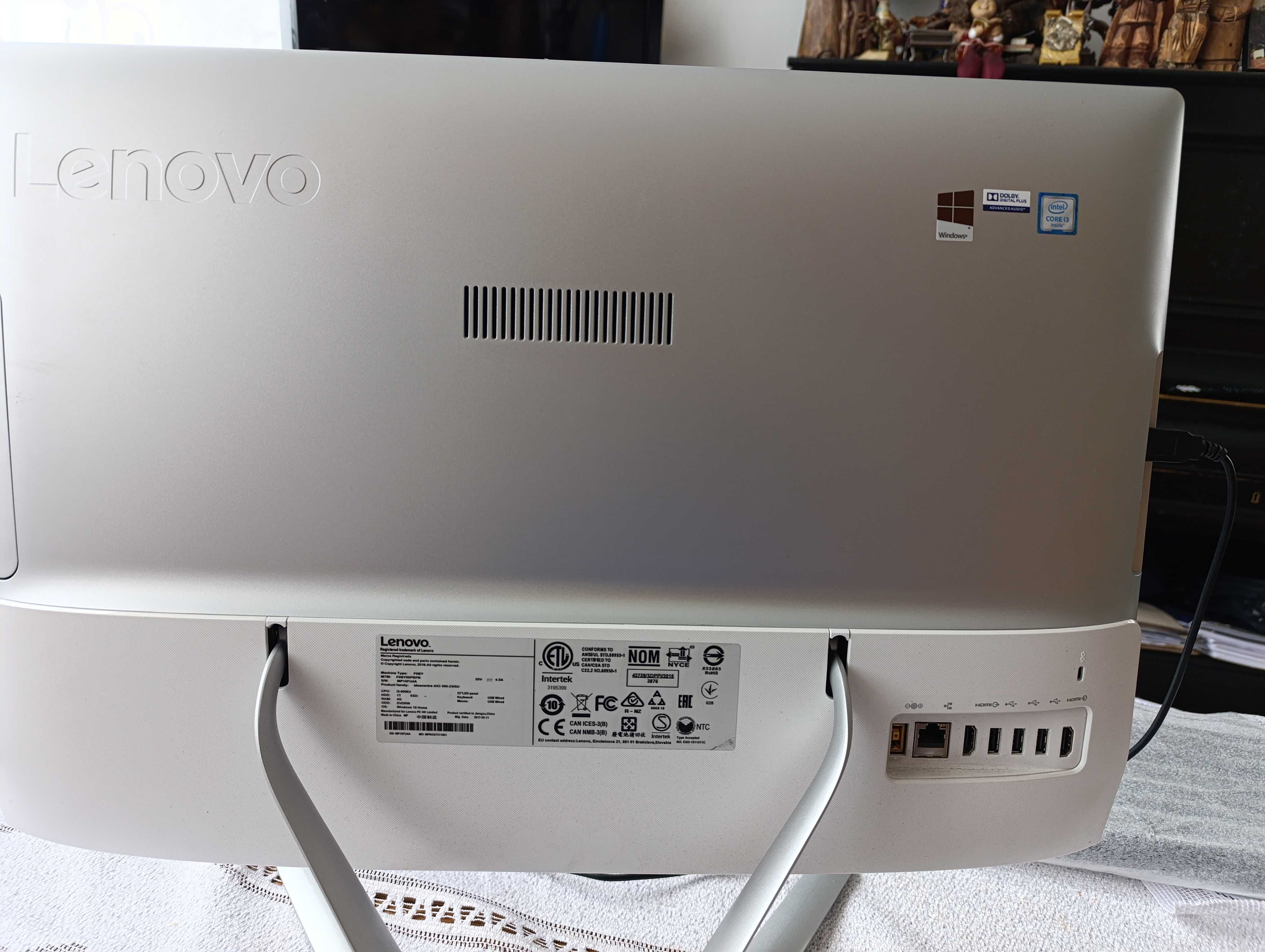 Lenovo Ideacentre , typ MTM FOBY PBPB , SN MP15 FU4A, 23 ", Win11
