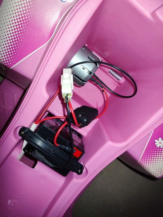 Moto quatro criança