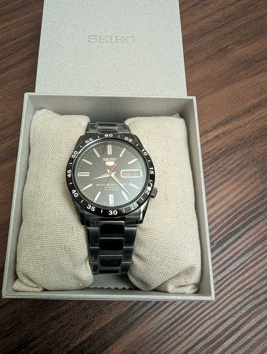 Zegarek Seiko 5 Black SNKE03KC SNKE03K1 automat NOWY