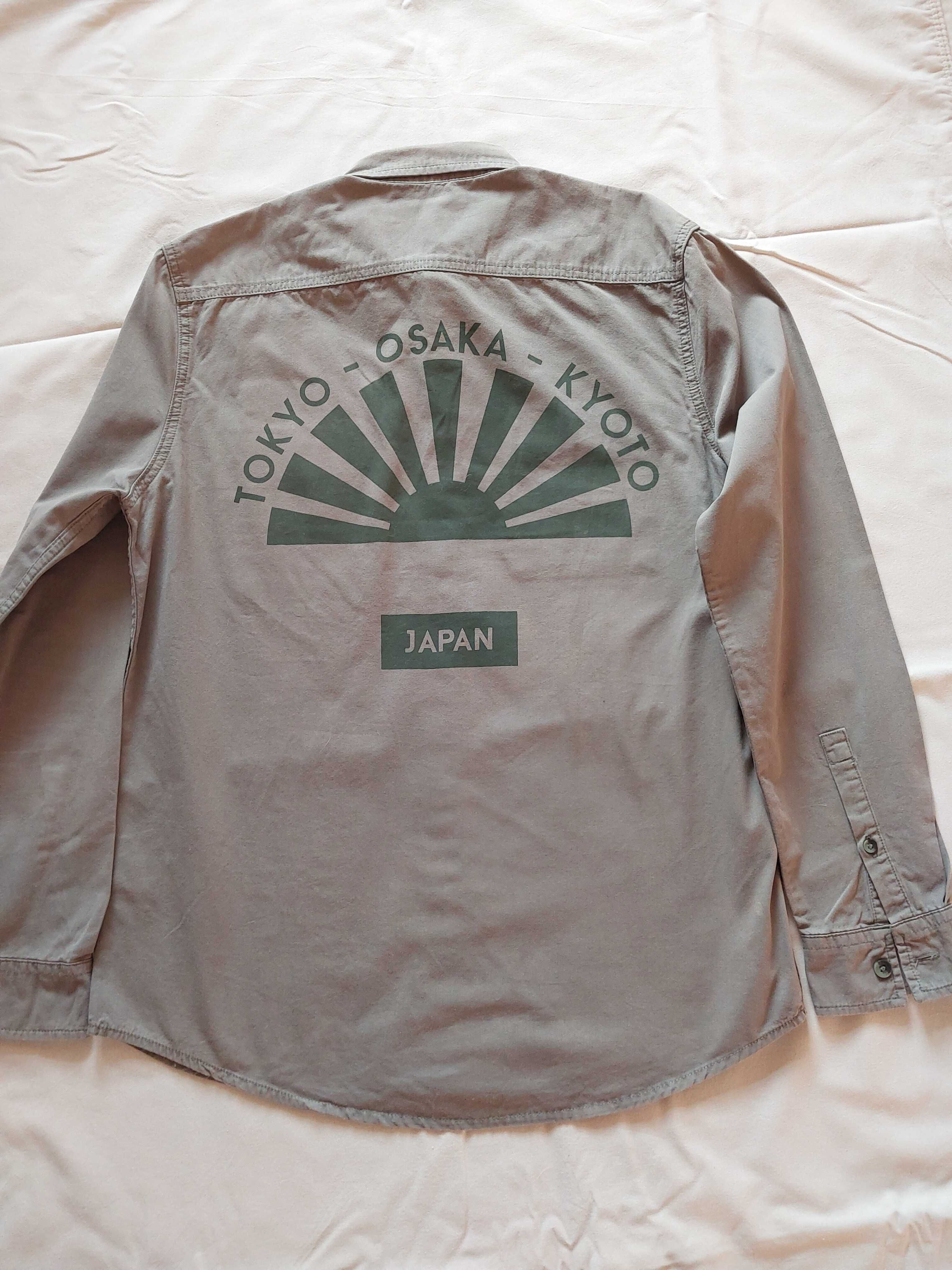 Koszula Cedar WOOD State bawełniana khaki rozm.M