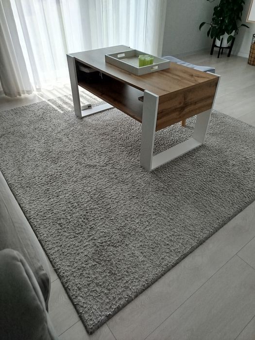 Dywan Shaggy beż super stan 200x200