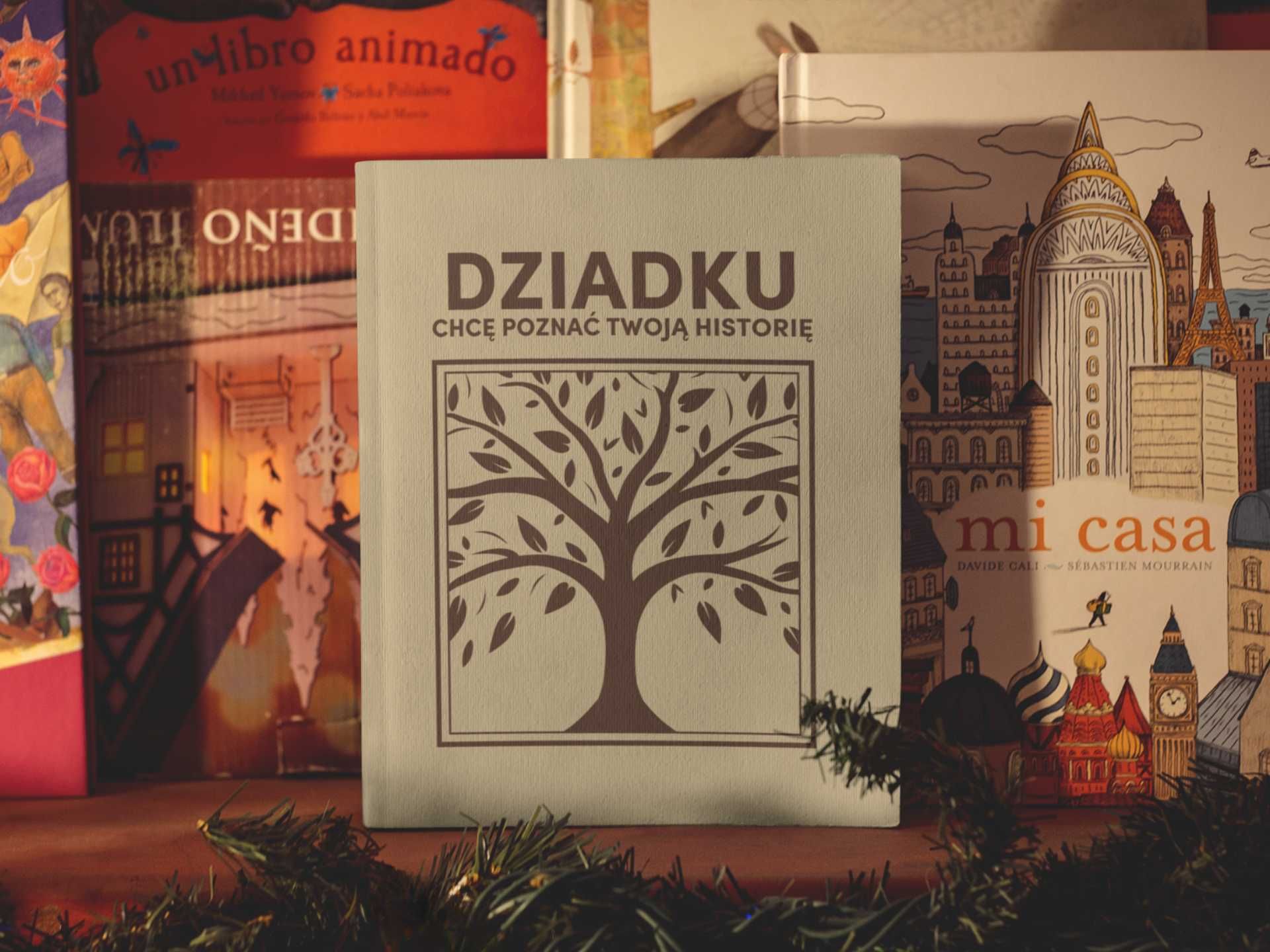 DZIADKU chcę poznać Twoją historię - Książka na Pokolenia