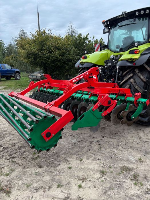 Brona talerzowa talerzówka Agro-Masz 3m