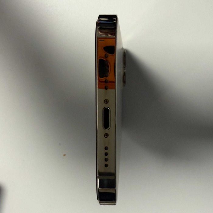 iPhone 12 Pro Max 128 GB, biało-złoty, stan bardzo dobry